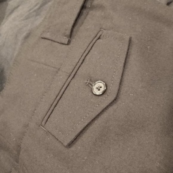 Gap Wool Ankle Trouser Black size 8 - Picture 8 of 9